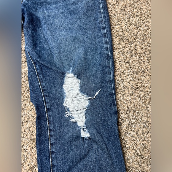 Universal thread size 4/27 distressed high rise slim straight - Picture 10 of 12